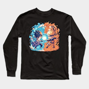 naruto v sasuke Long Sleeve T-Shirt